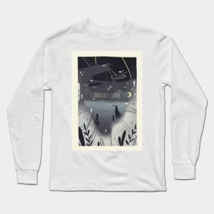 Amiable Storm - Graphic Illustration Long Sleeve T-Shirt